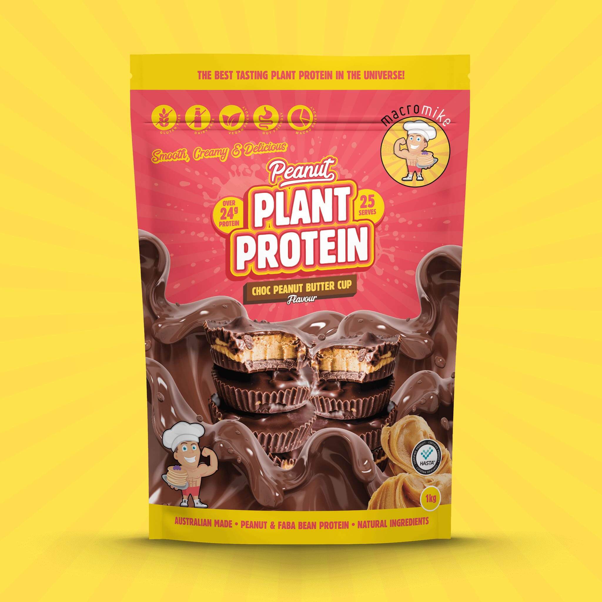 Chocolate Peanut Butter Cup Protein (1kg Bag) - Image 3