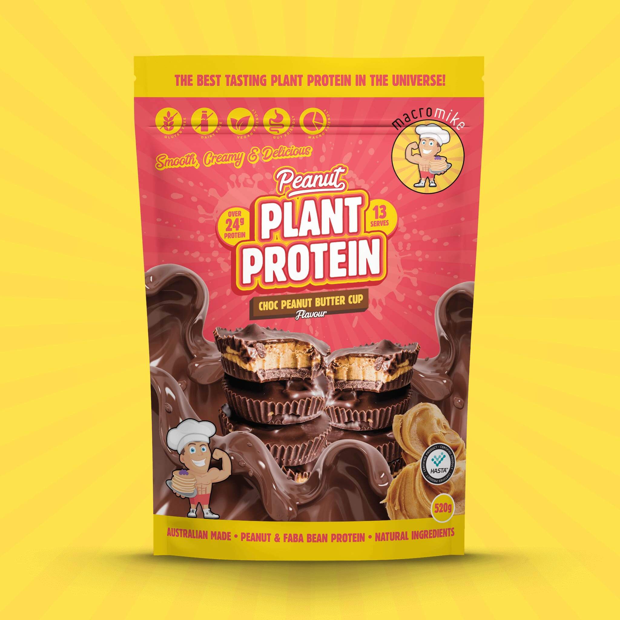 Chocolate Peanut Butter Cup Protein (520g Bag) - Image 3