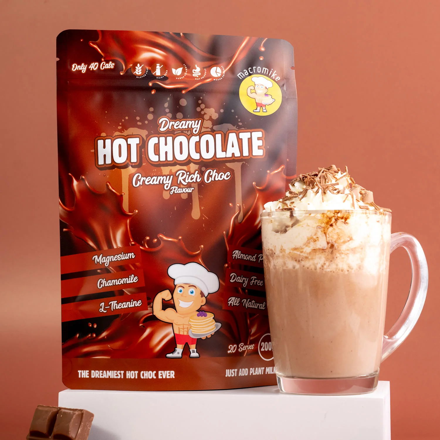 Creamy Rich Choc Dreamy Hot Chocolate (200g Bag) - Image 4