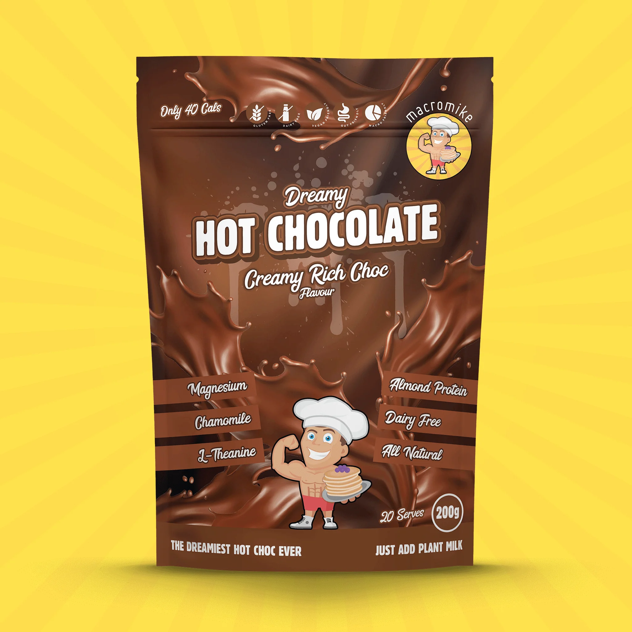 Creamy Rich Choc Dreamy Hot Chocolate (200g Bag) - Image 5