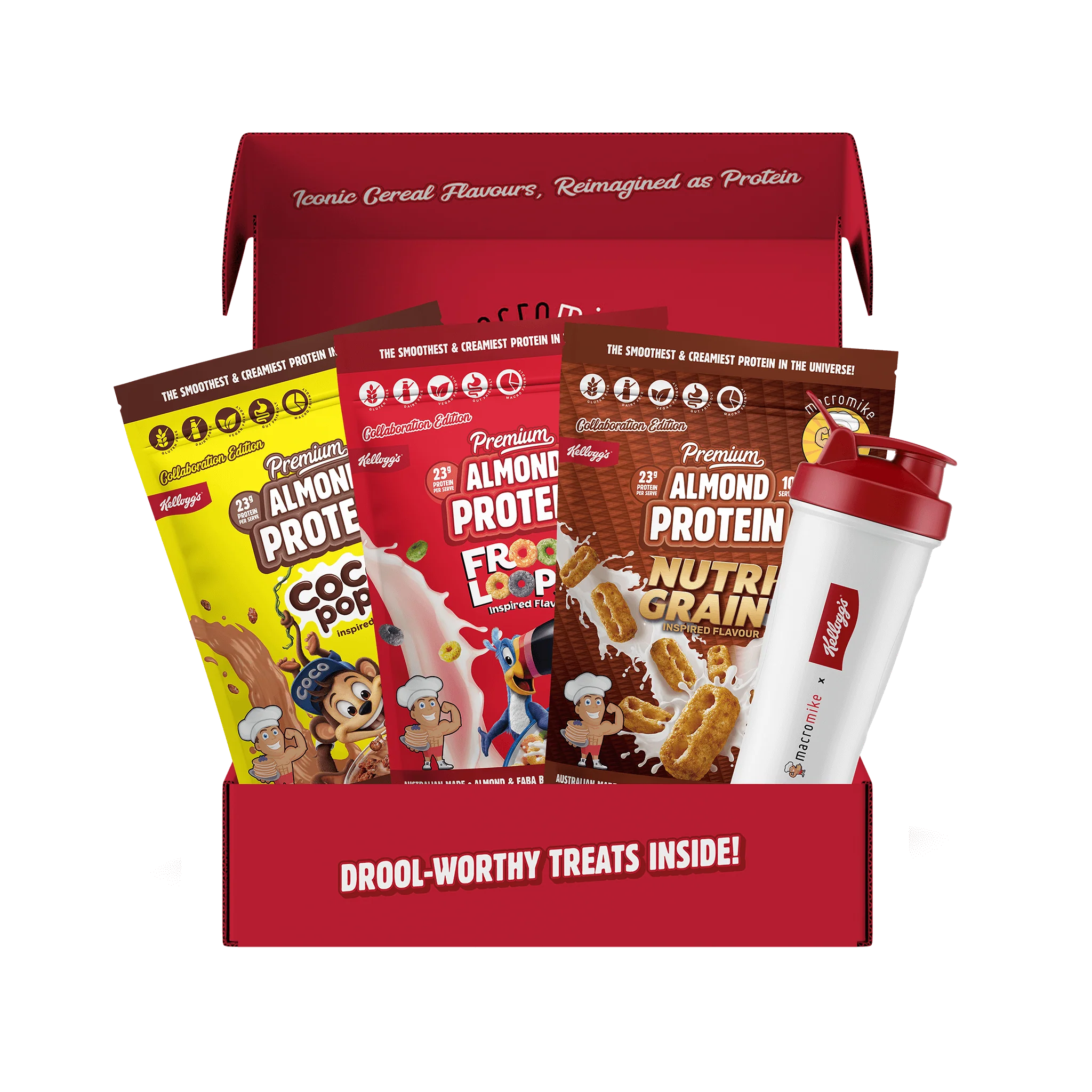 Macro Mike x Kellogg's Collab Mega Box
