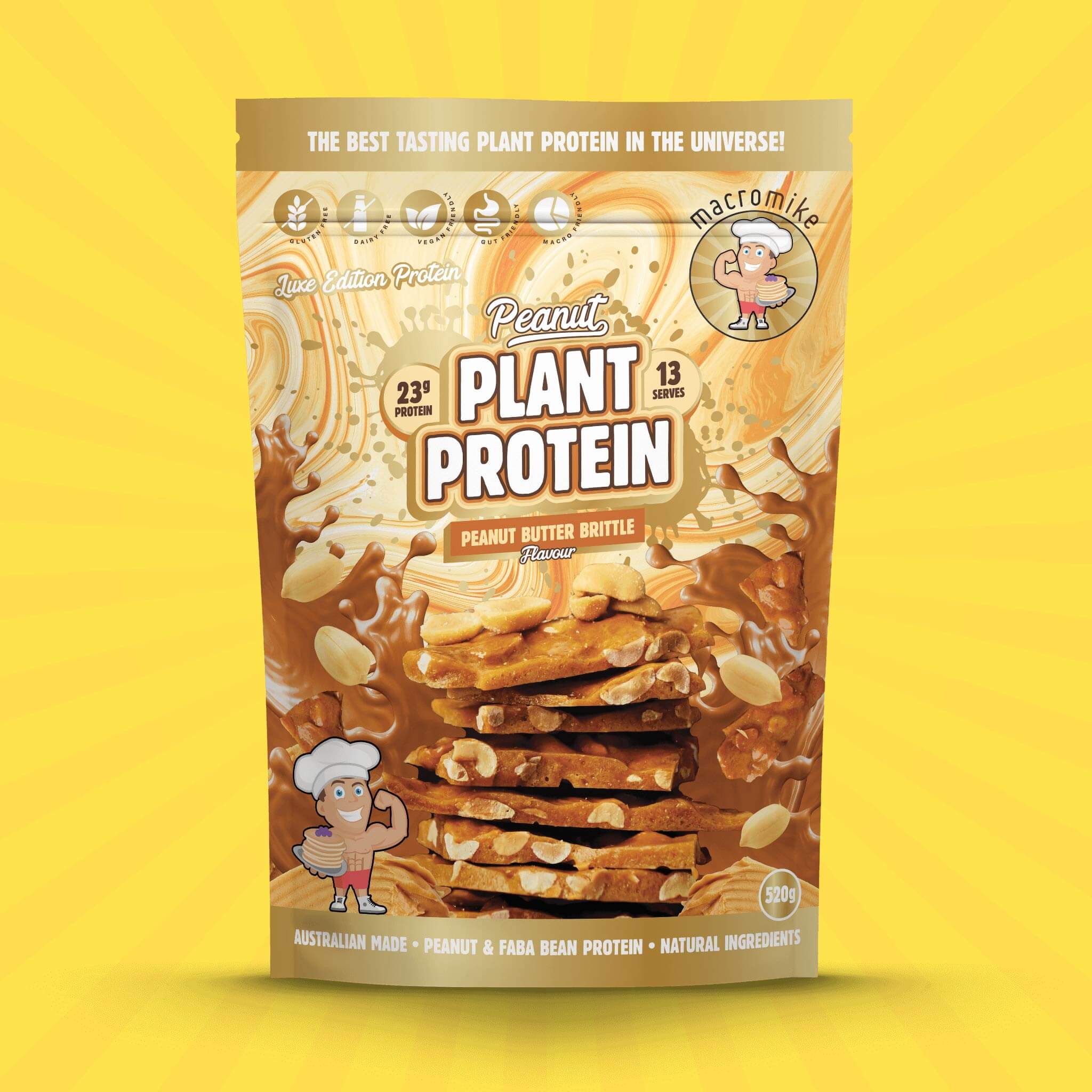 Peanut Butter Brittle Peanut Butter Protein (520g Bag) - Image 3