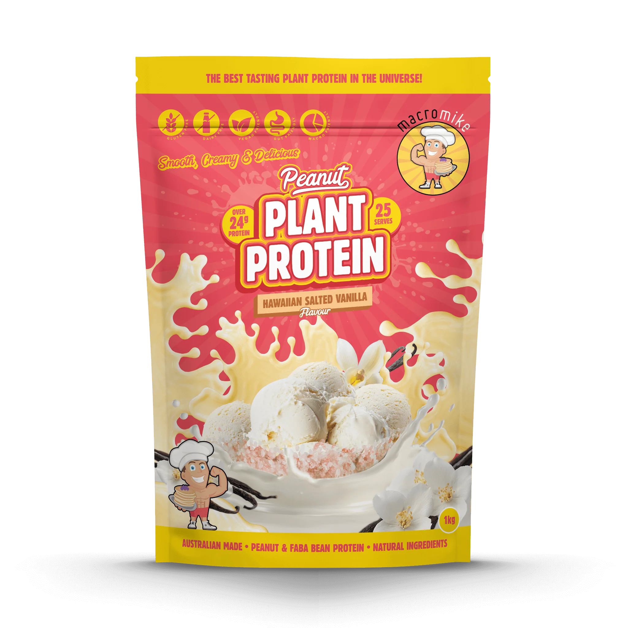 Hawaiian Salted Vanilla Peanut Butter Protein (1kg Bag)
