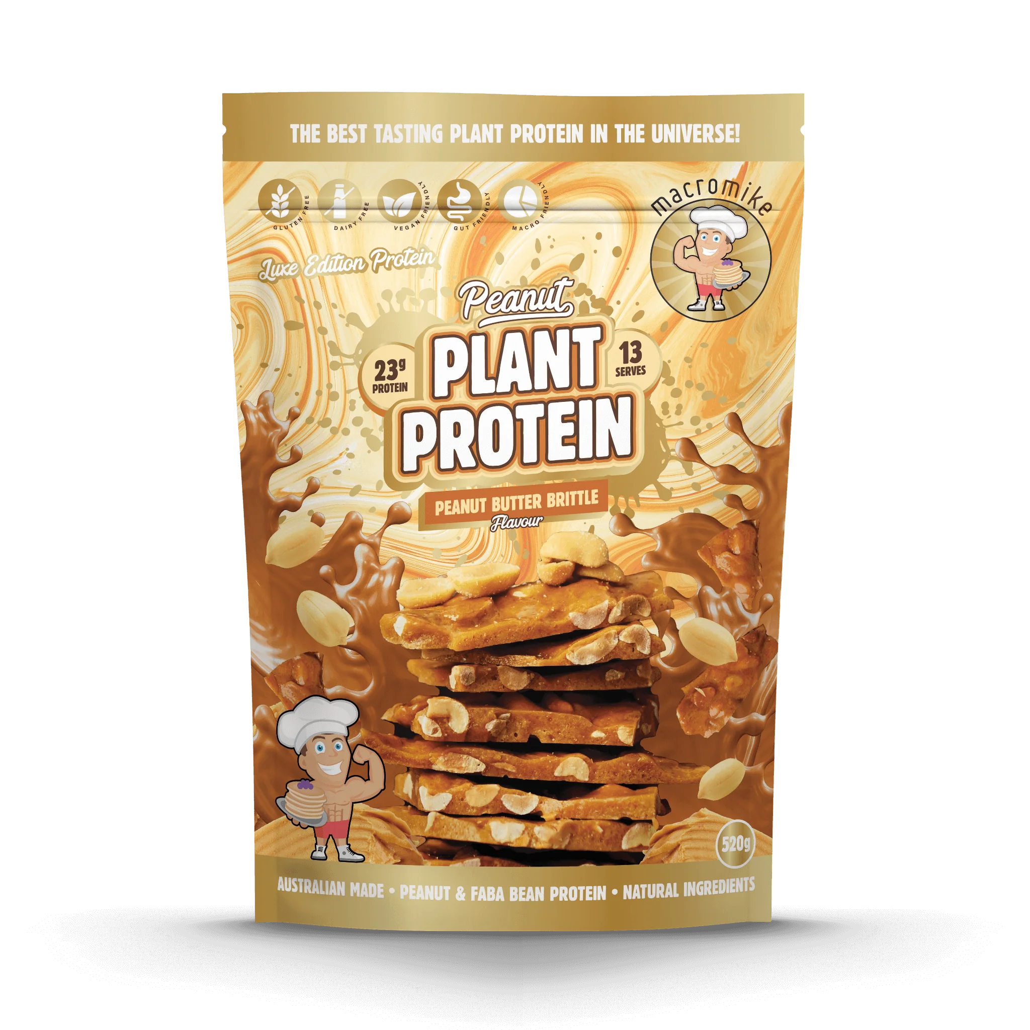 Peanut Butter Brittle Peanut Butter Protein (520g Bag)