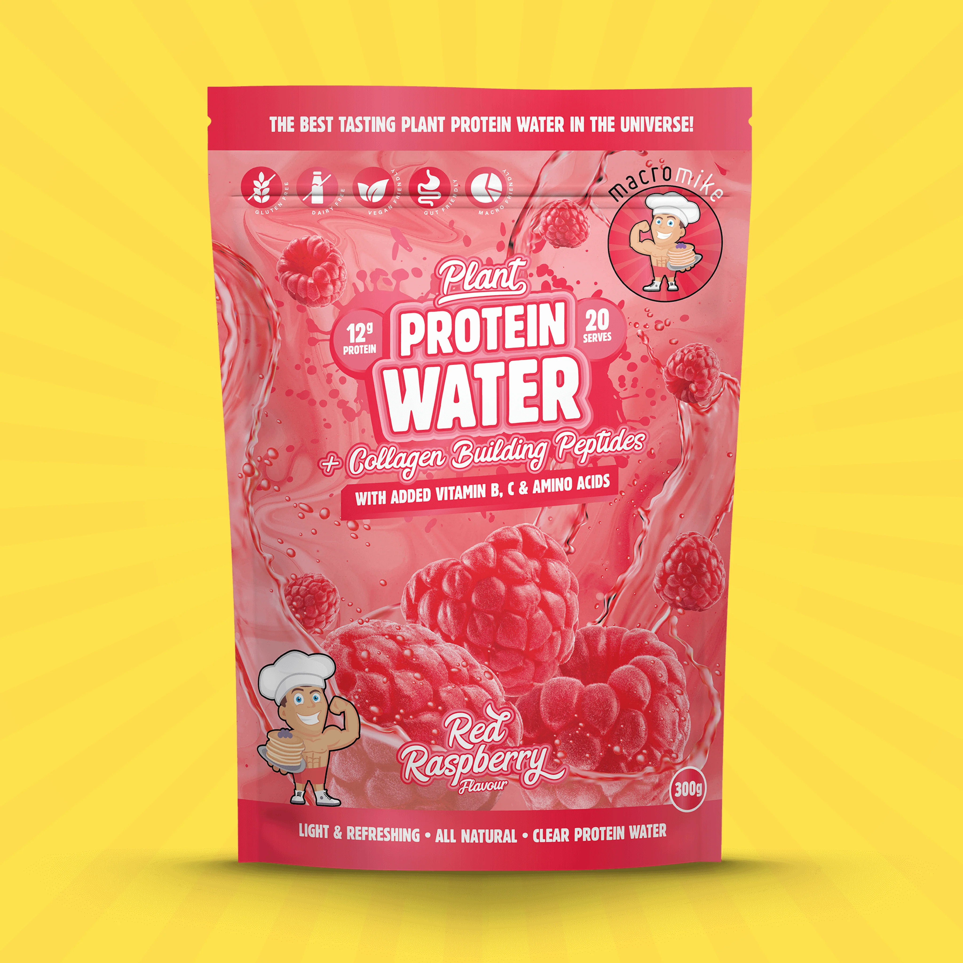 Red Raspberry Plant Protein Water (300g Bag) - Image 3