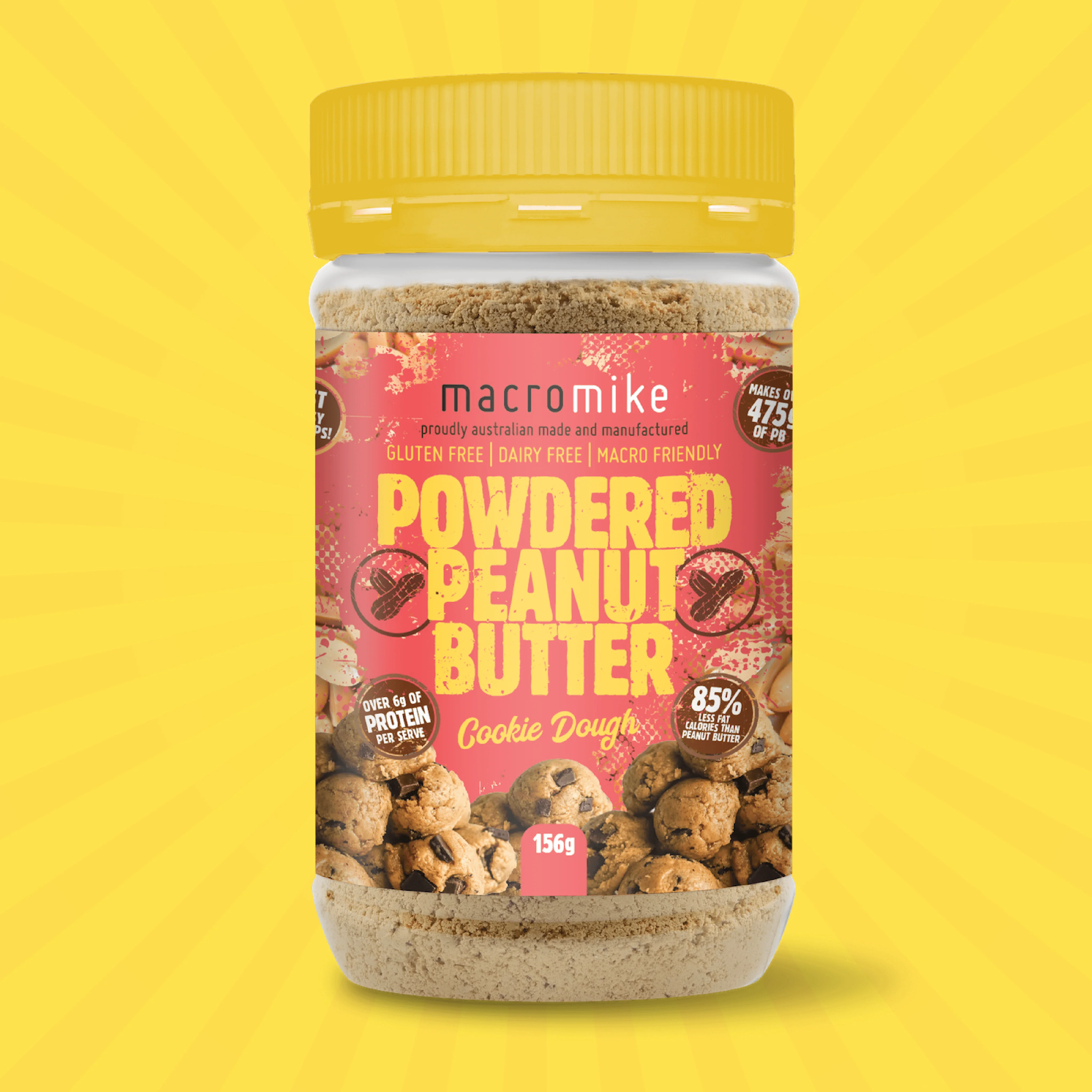 Cookie Dough Powdered Peanut Butter (156g Jar) - Image 3